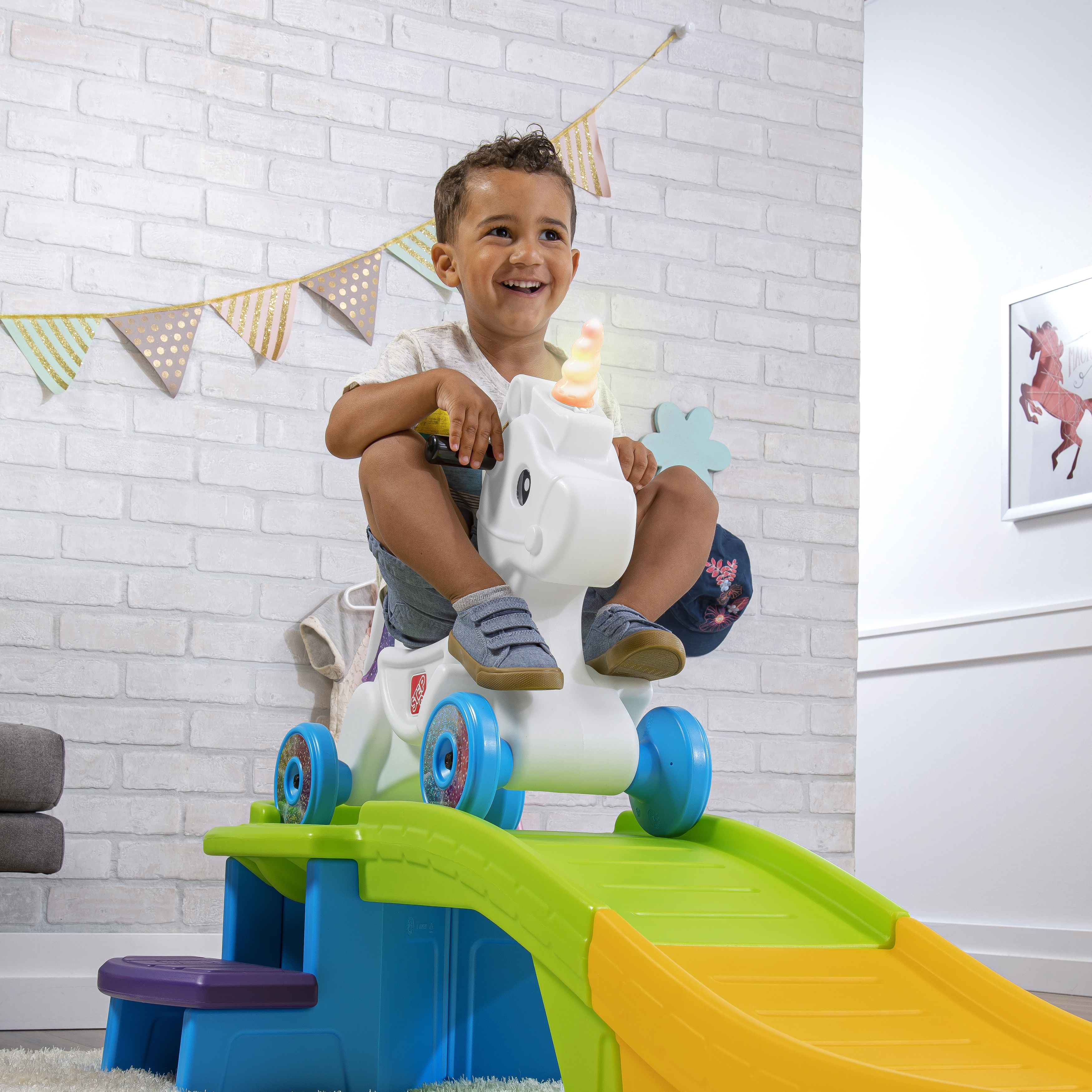 Step2 Unicorn Up & Down Roller Coaster-0733538493791 Step2 Unicorn Up & Down Roller Coaster