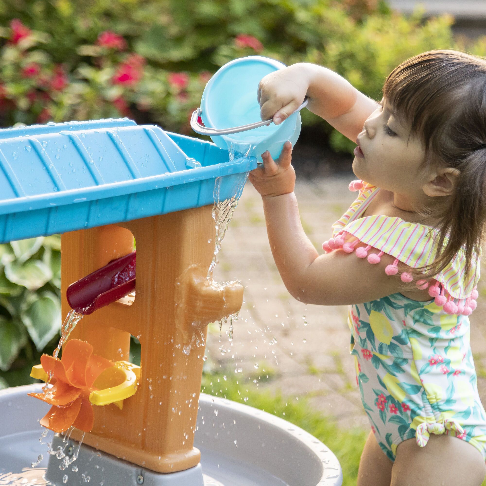 Step2 Rain Showers Splash Tub Watertafel-0733538420698 Step2 Rain Showers Splash Tub Watertafel