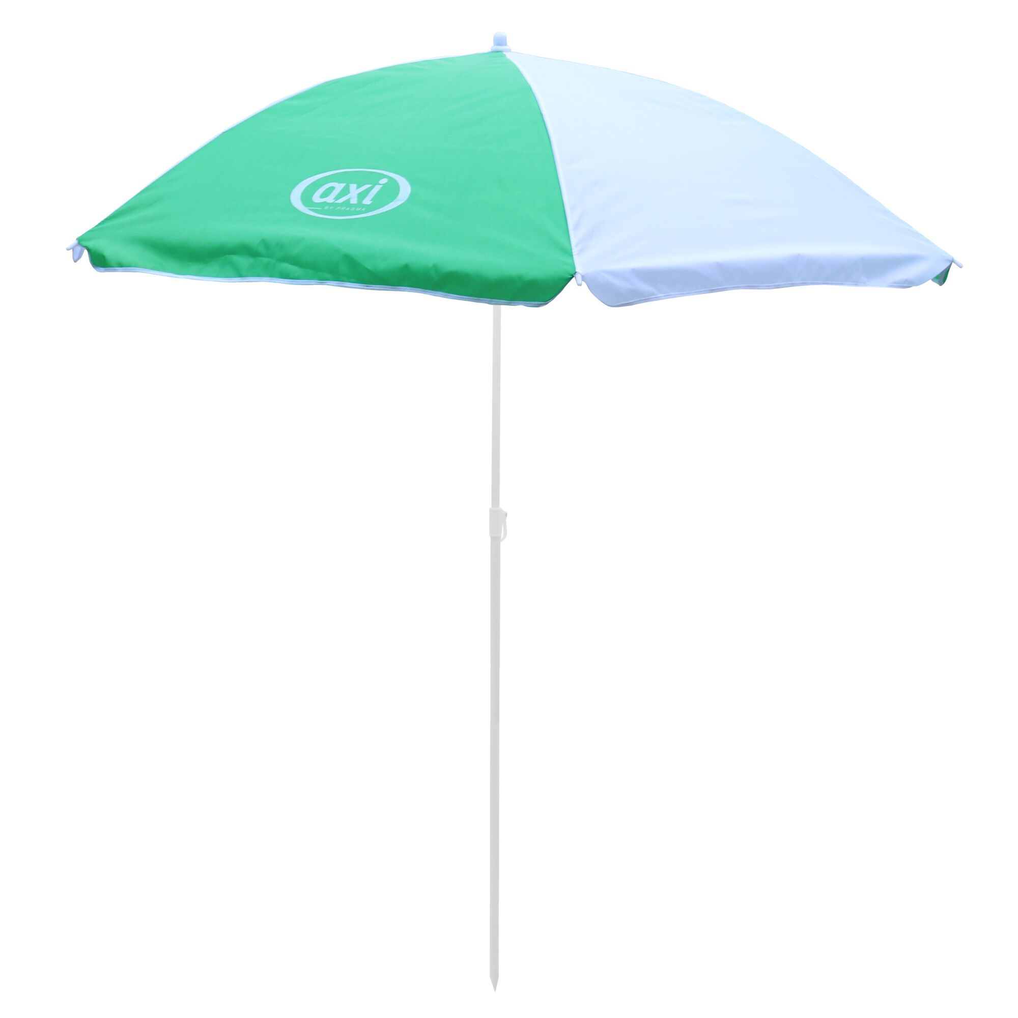 AXI Parasol ⌀125 cm - Grøn/Hvid