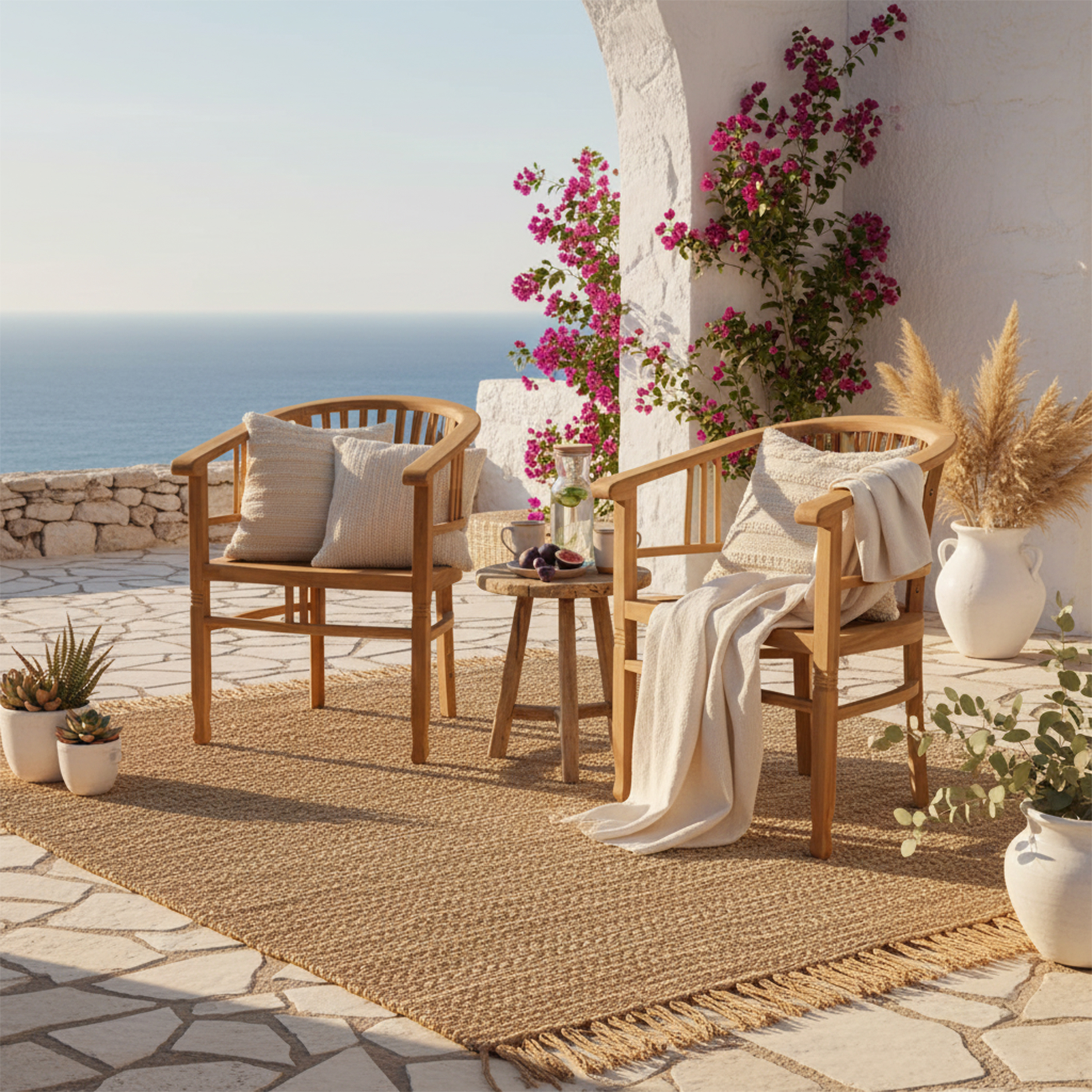 AXI Talia Teak Chairs – Set 2 pieces