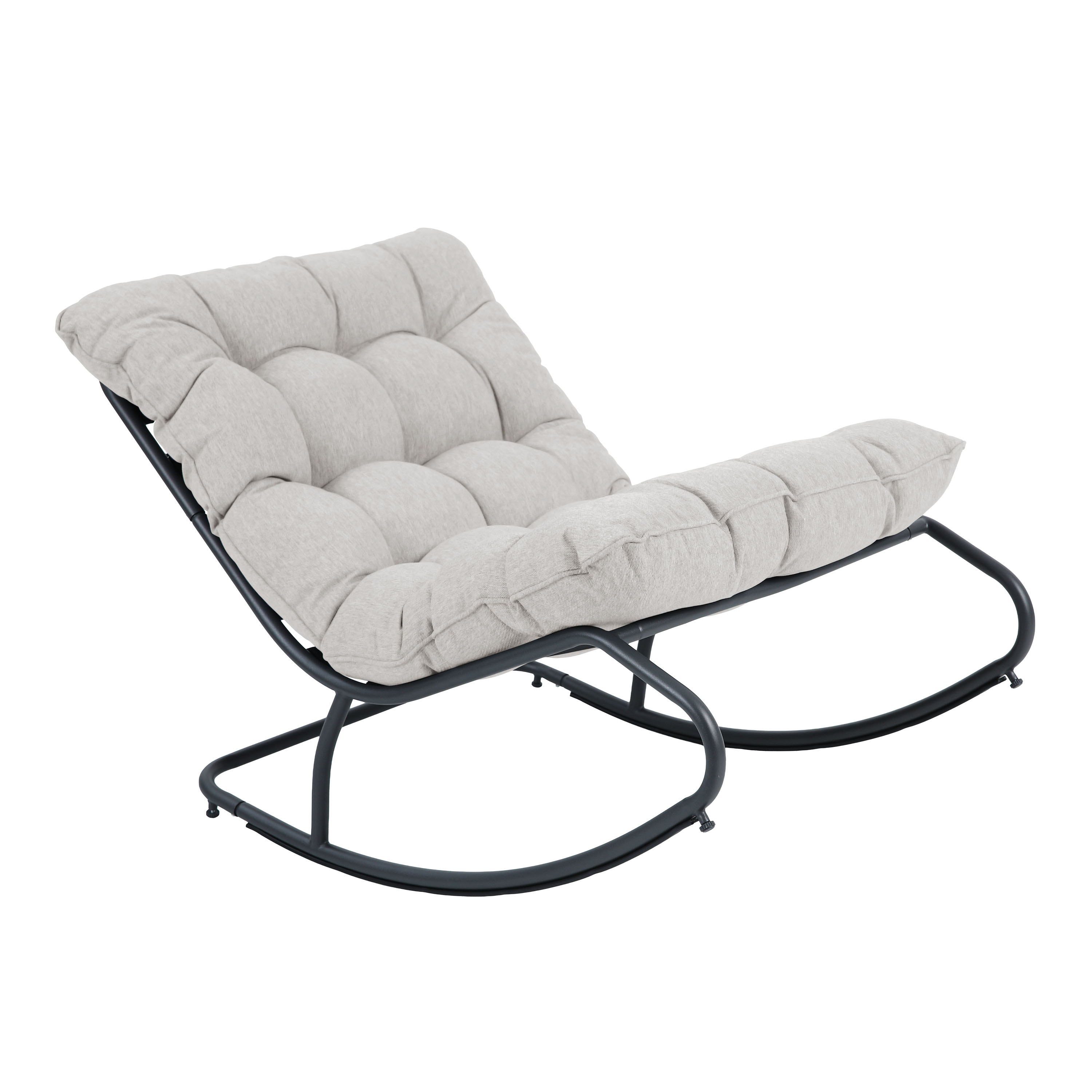 AXI Ruby Rocking Chair Black/Beige