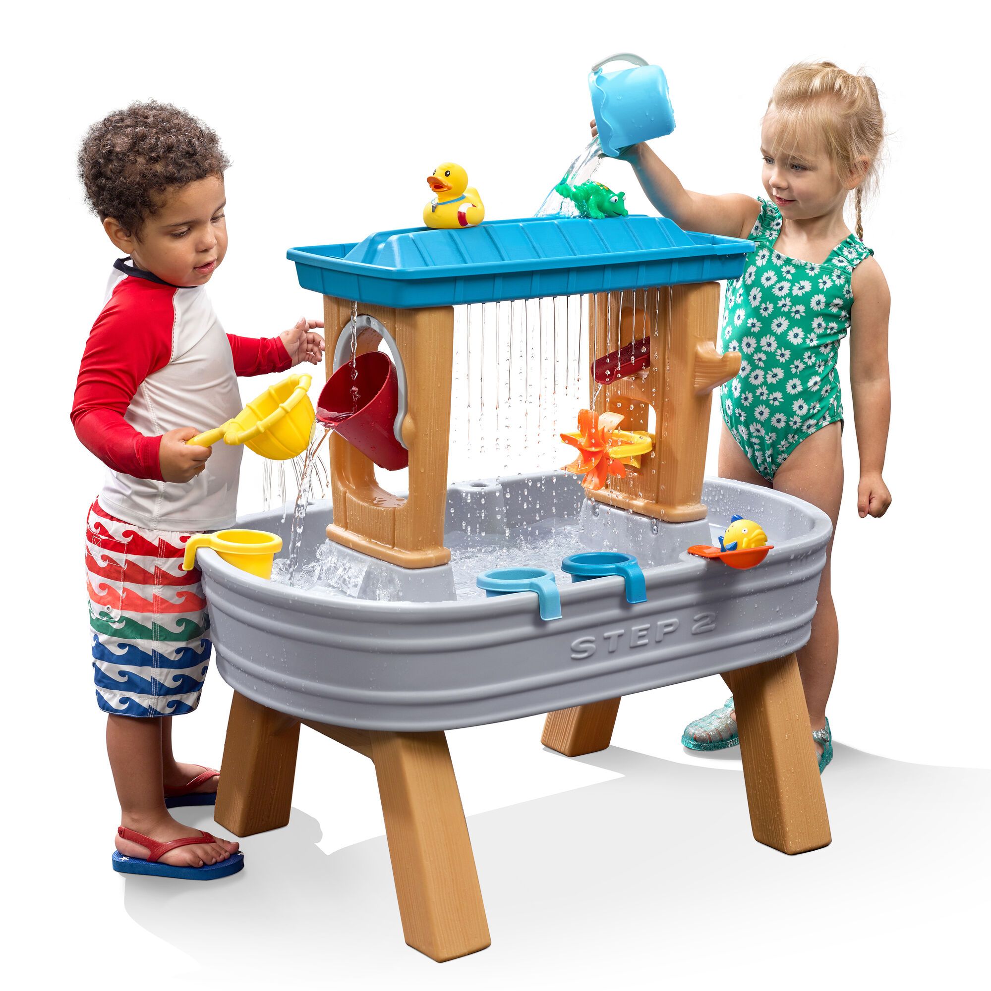 Step2 Rain Showers Splash Tub Watertafel-0733538420698 Step2 Rain Showers Splash Tub Watertafel