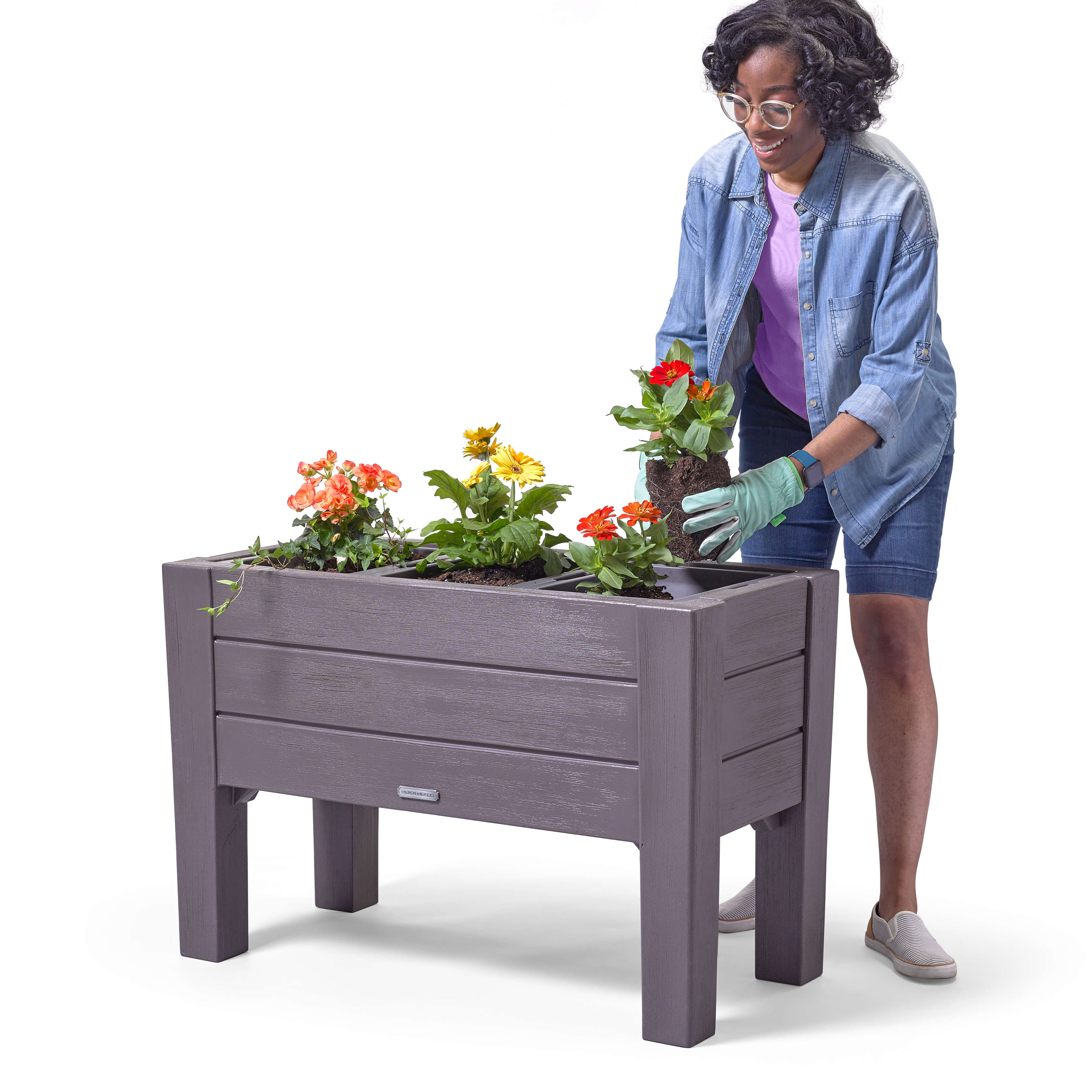 Step2 Lakewood Verhoogde Plantenbak - Donker Ceder-0733538518593 Step2 Lakewood Verhoogde Plantenbak - Donker Ceder