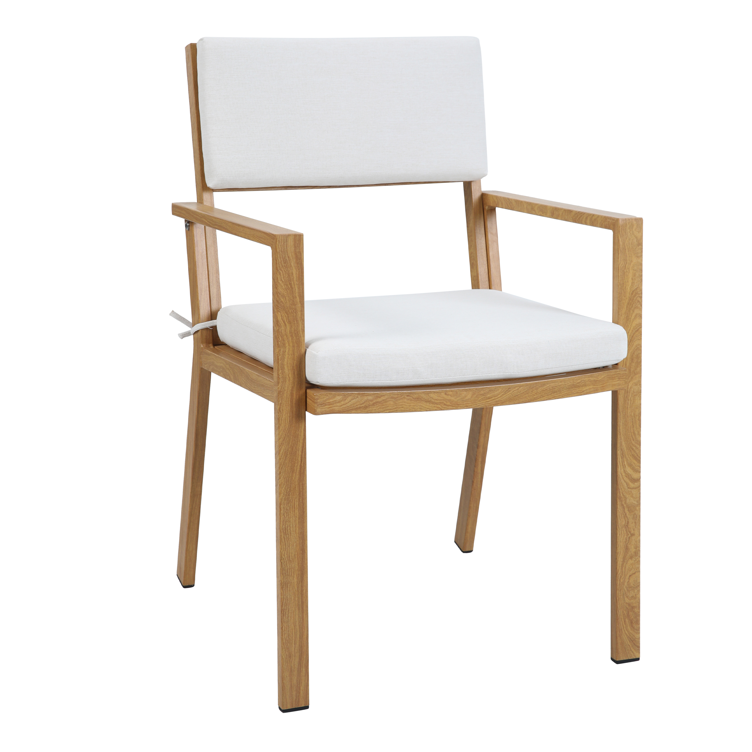 AXI Jada Garden set with 6 Chairs Wood-look/beige