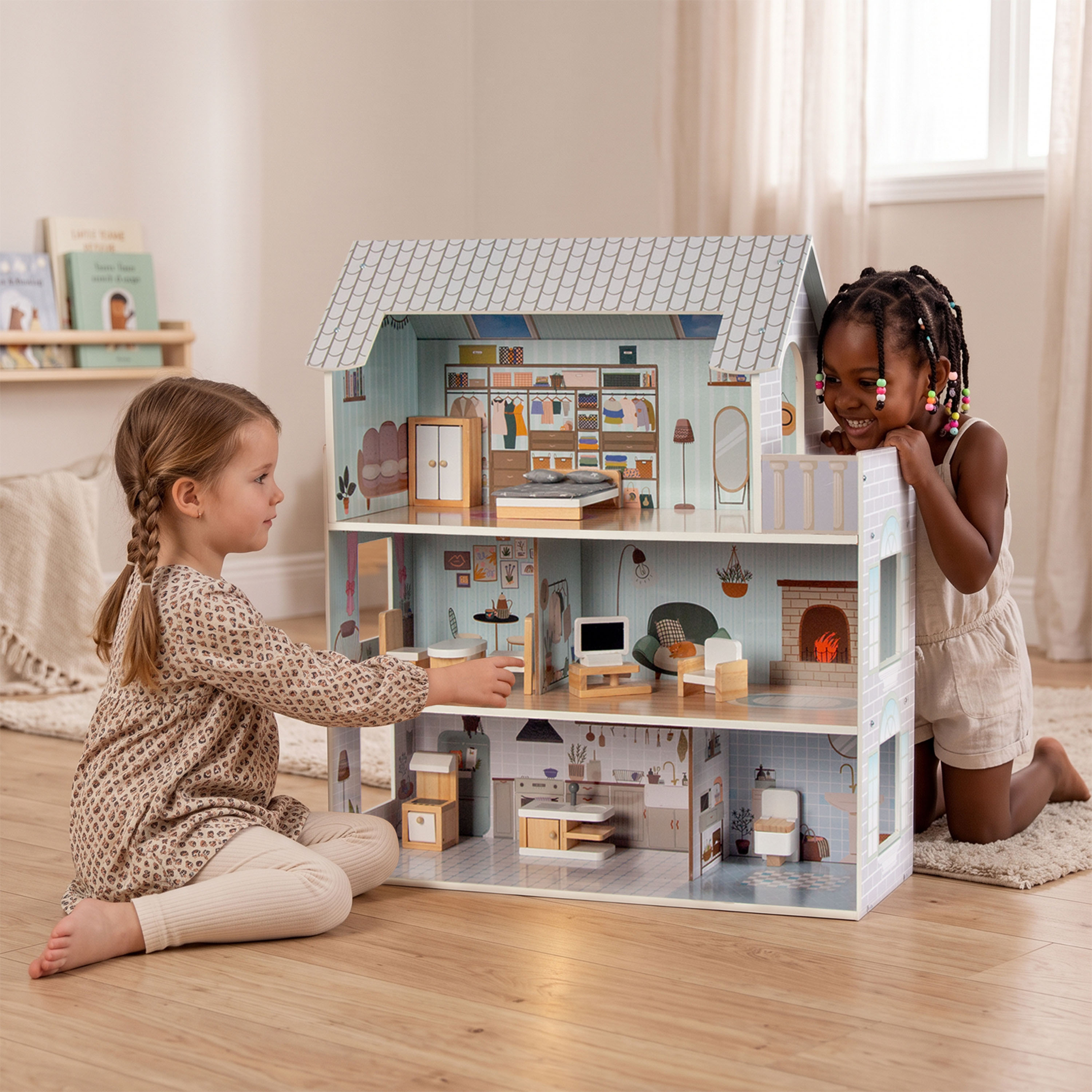 Sunny Yara Wooden Dollhouse