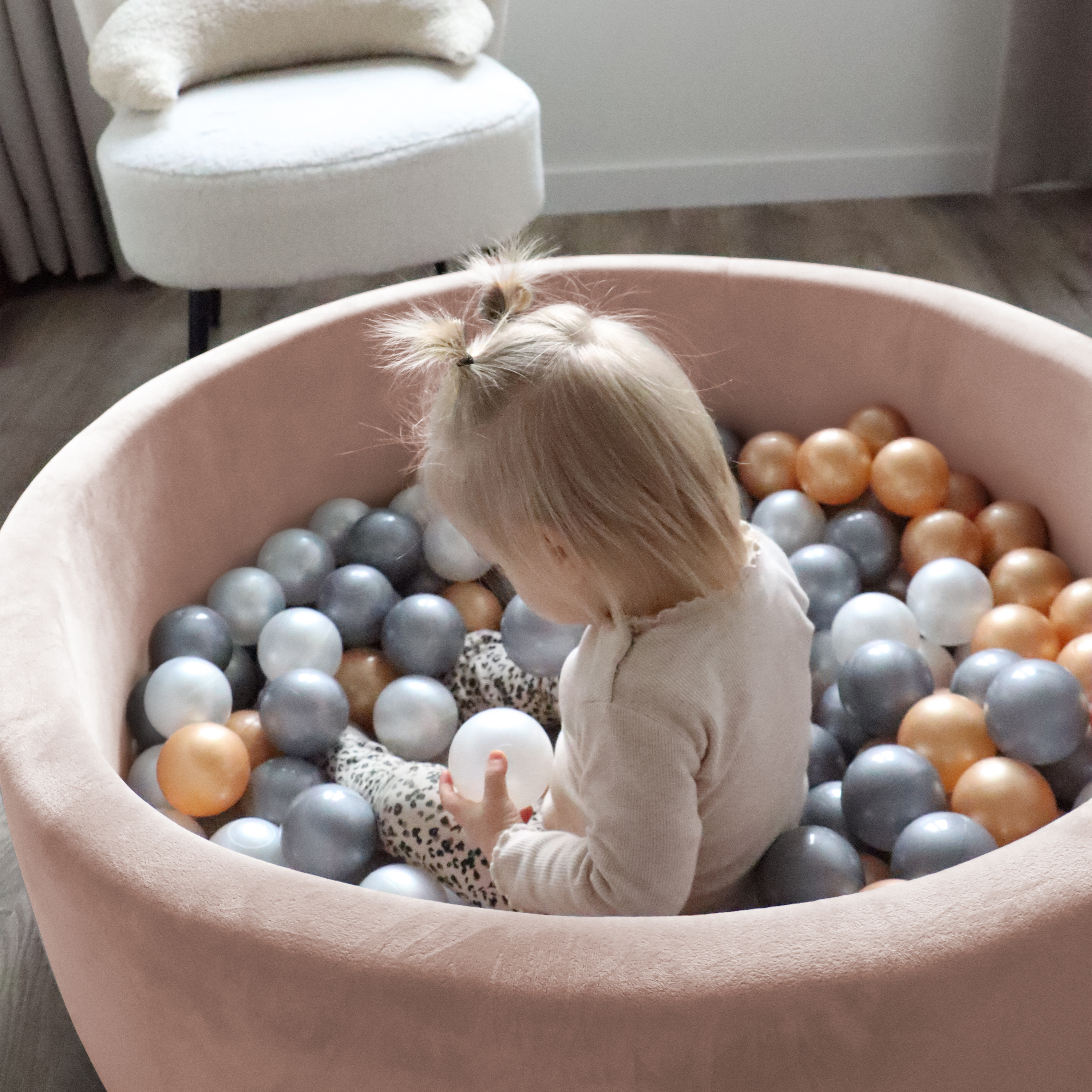 Sunny Boaz Ball Pit incl. 200 balls - Beige