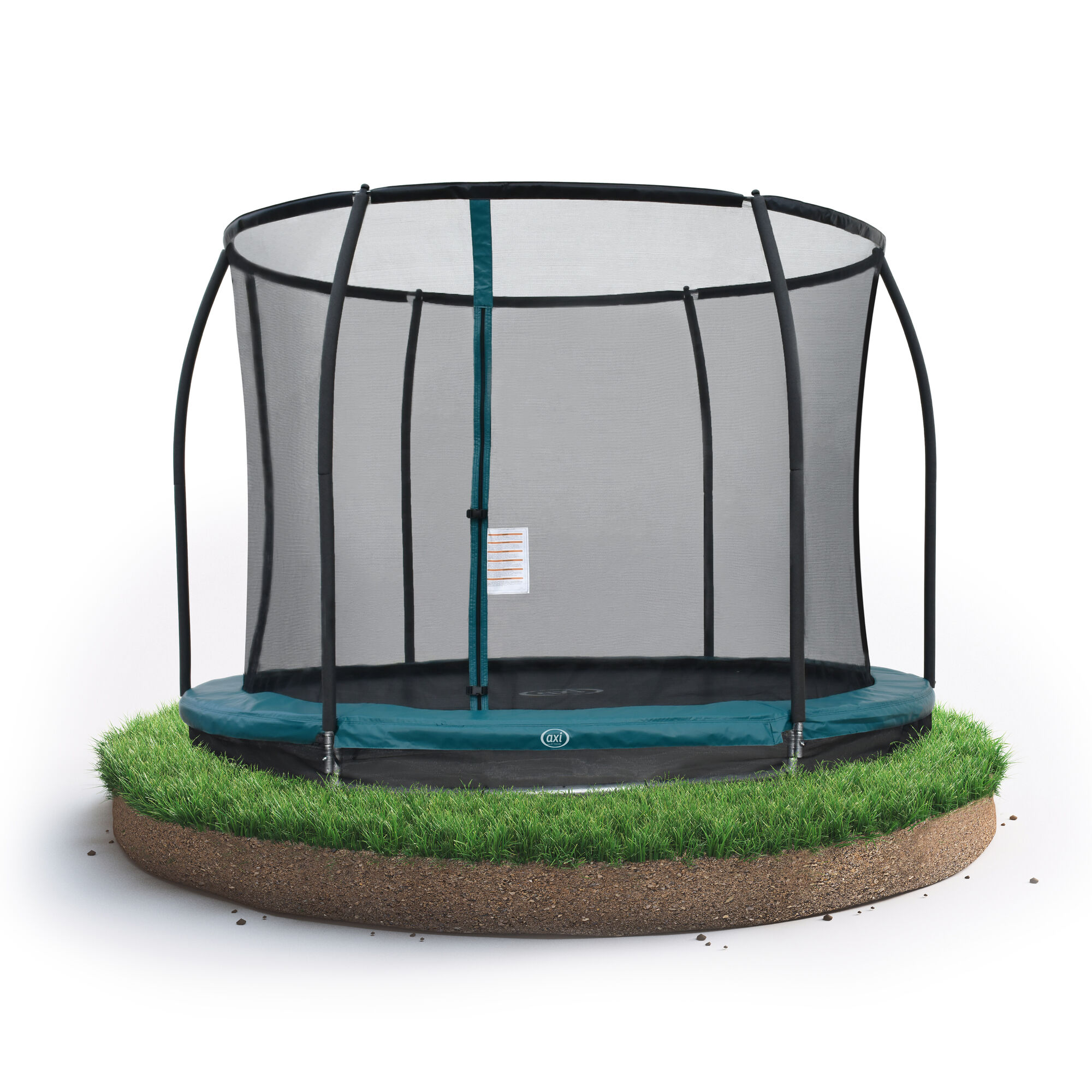AXI Boston Trampoline 10ft - Inground & onground - Groen
