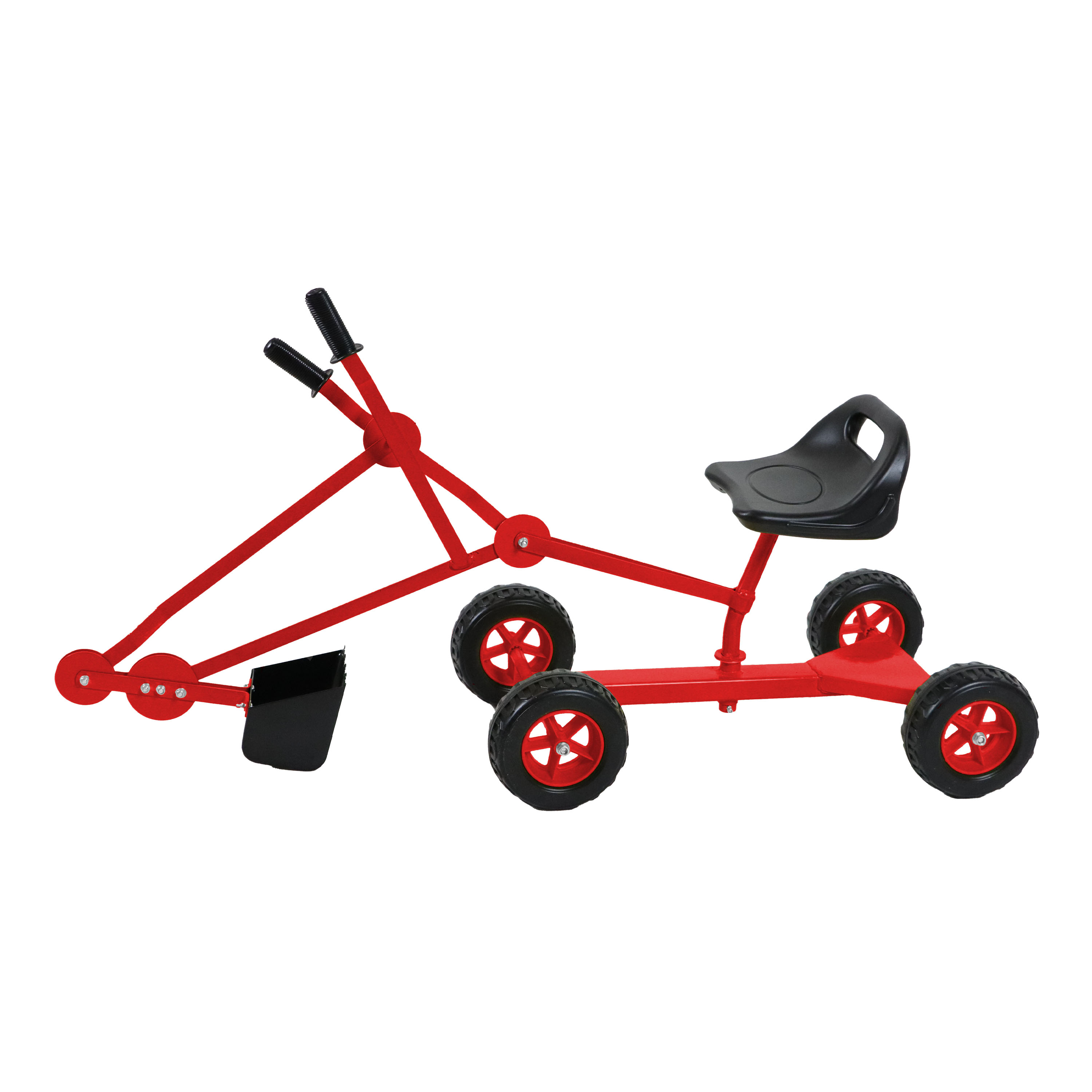 AXI Dean the Sand Digger for the Sandbox with 4 wheels – Red/Black