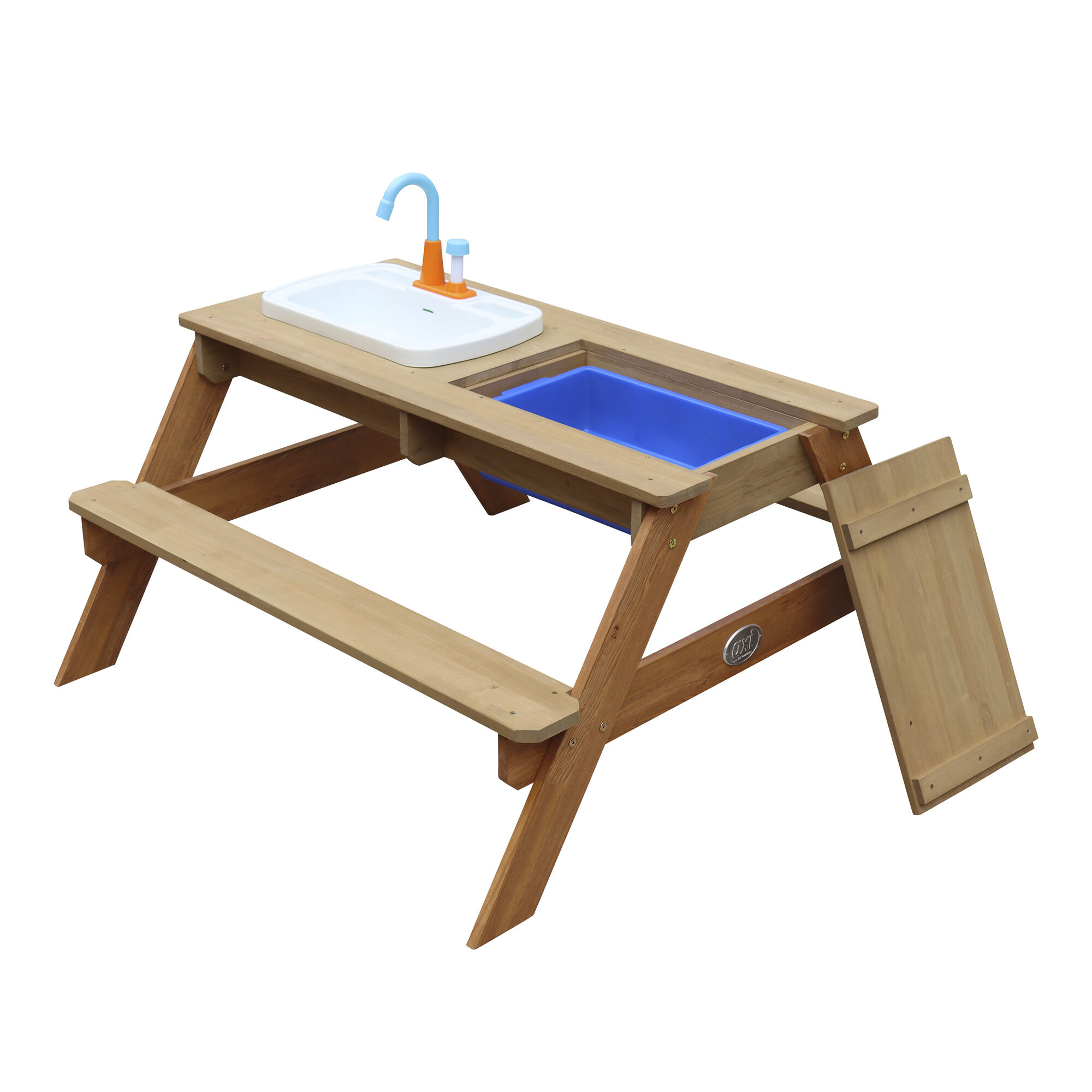 AXI Emily Zand & Water Picknicktafel met Speelkeuken wastafel Bruin