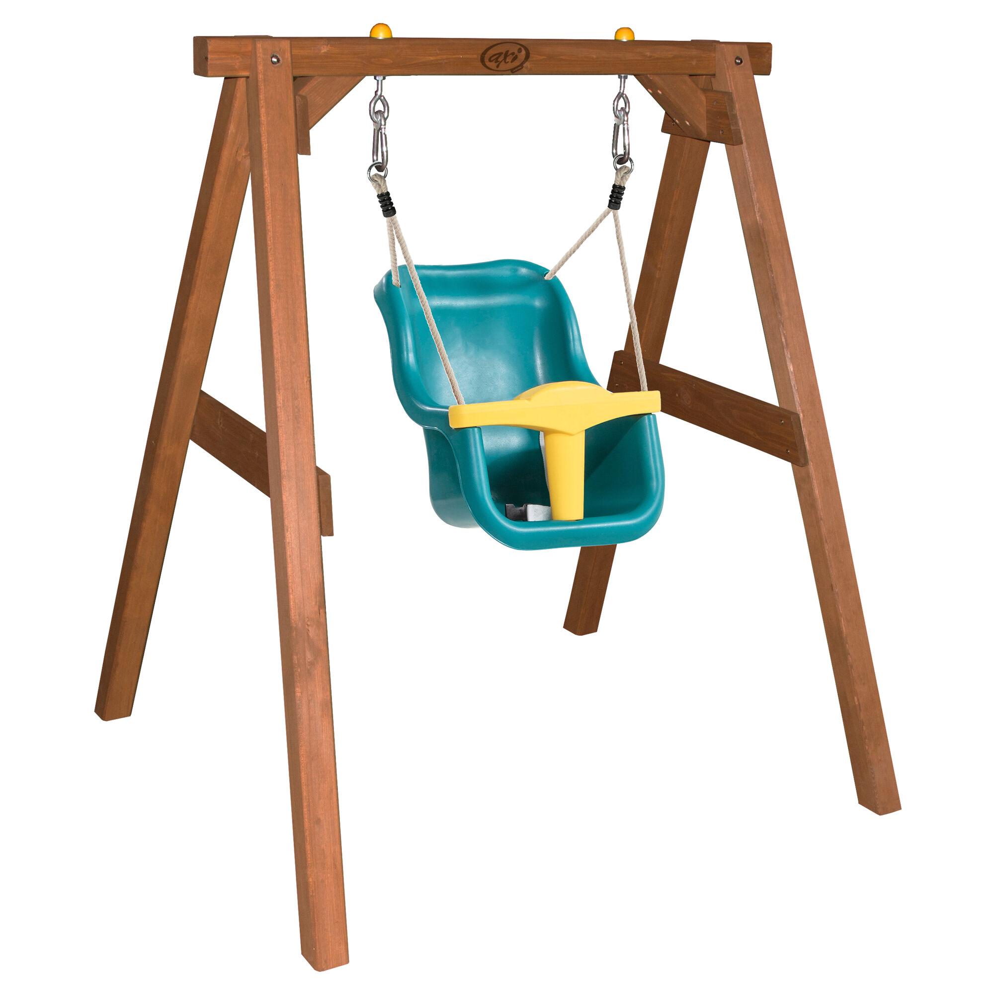 AXI Baby Schommel Bruin met zitje