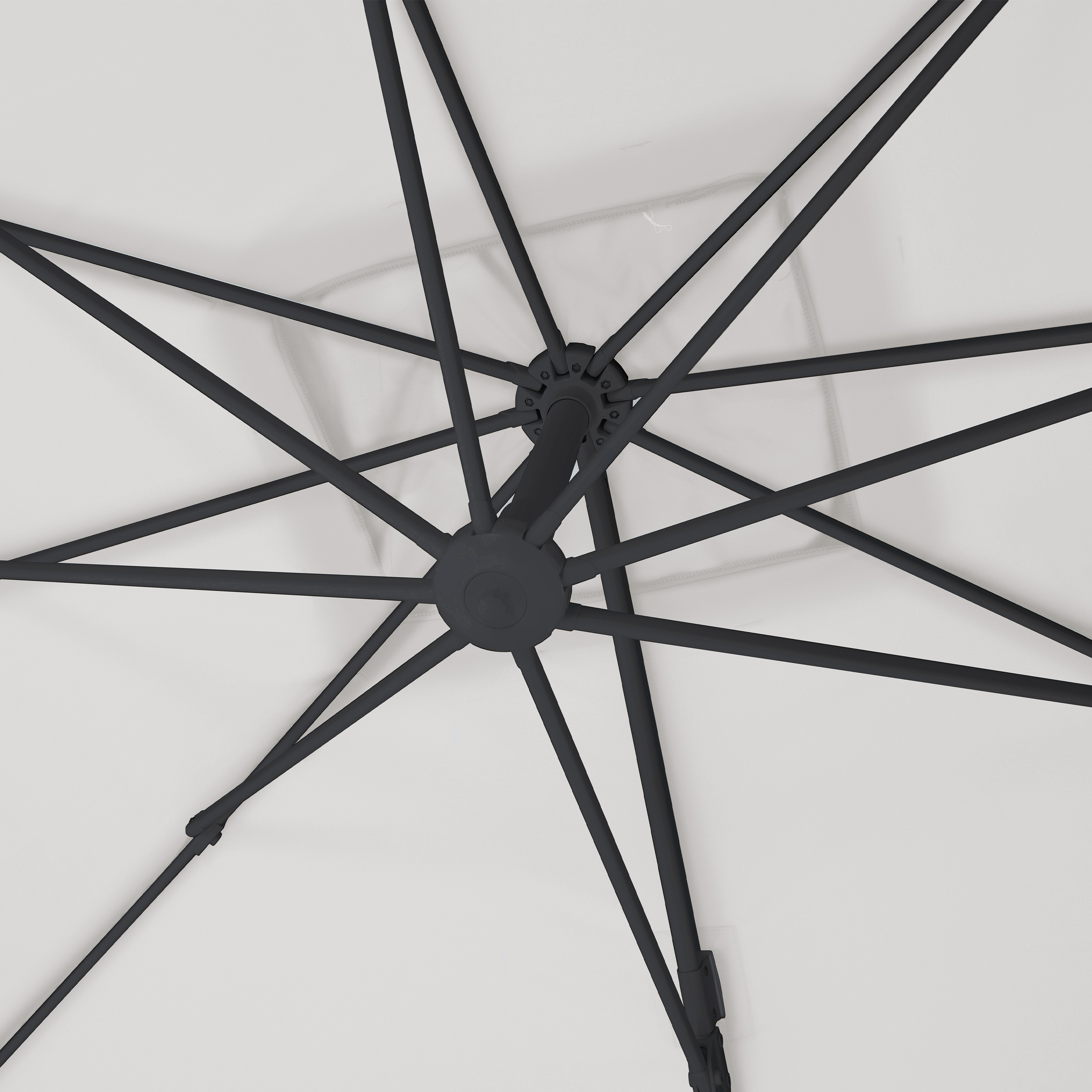AXI Coco Floating Parasol 200x300 Anthracite/Beige