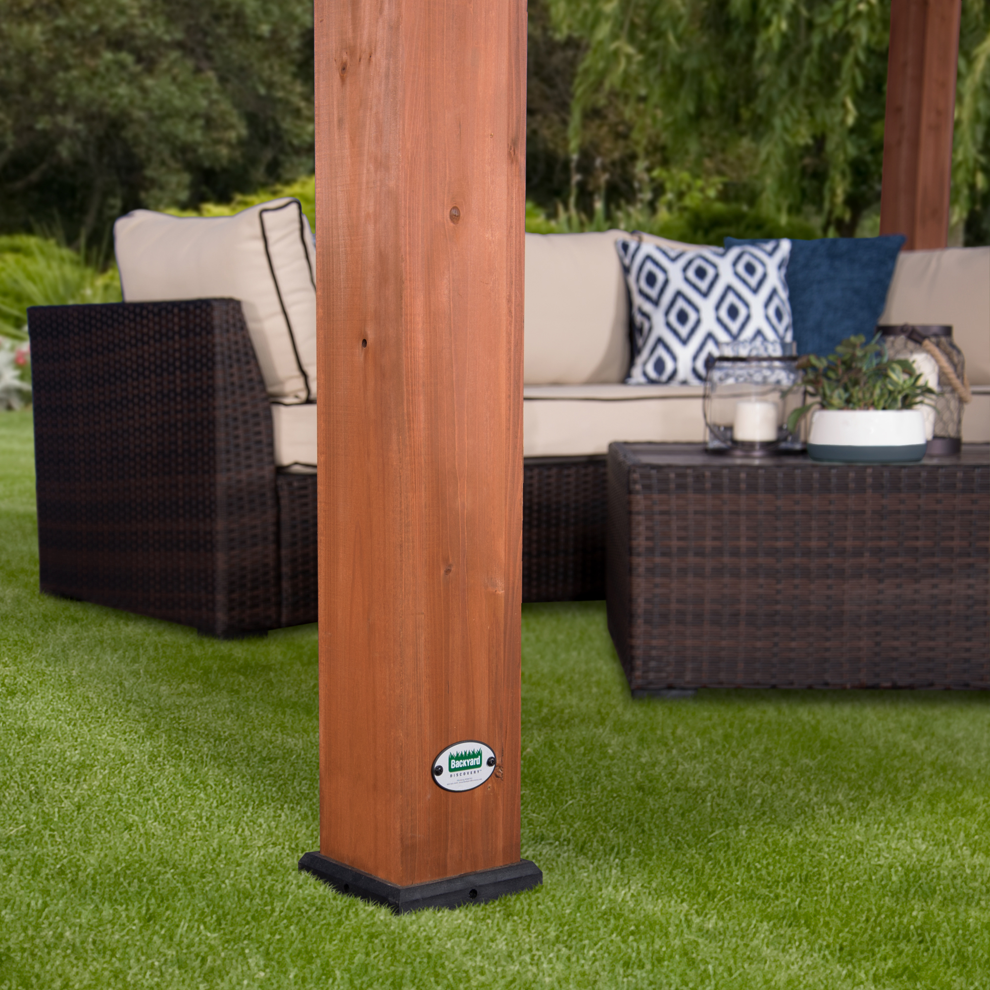 Backyard Discovery Pergola van hout 305 x 305 cm