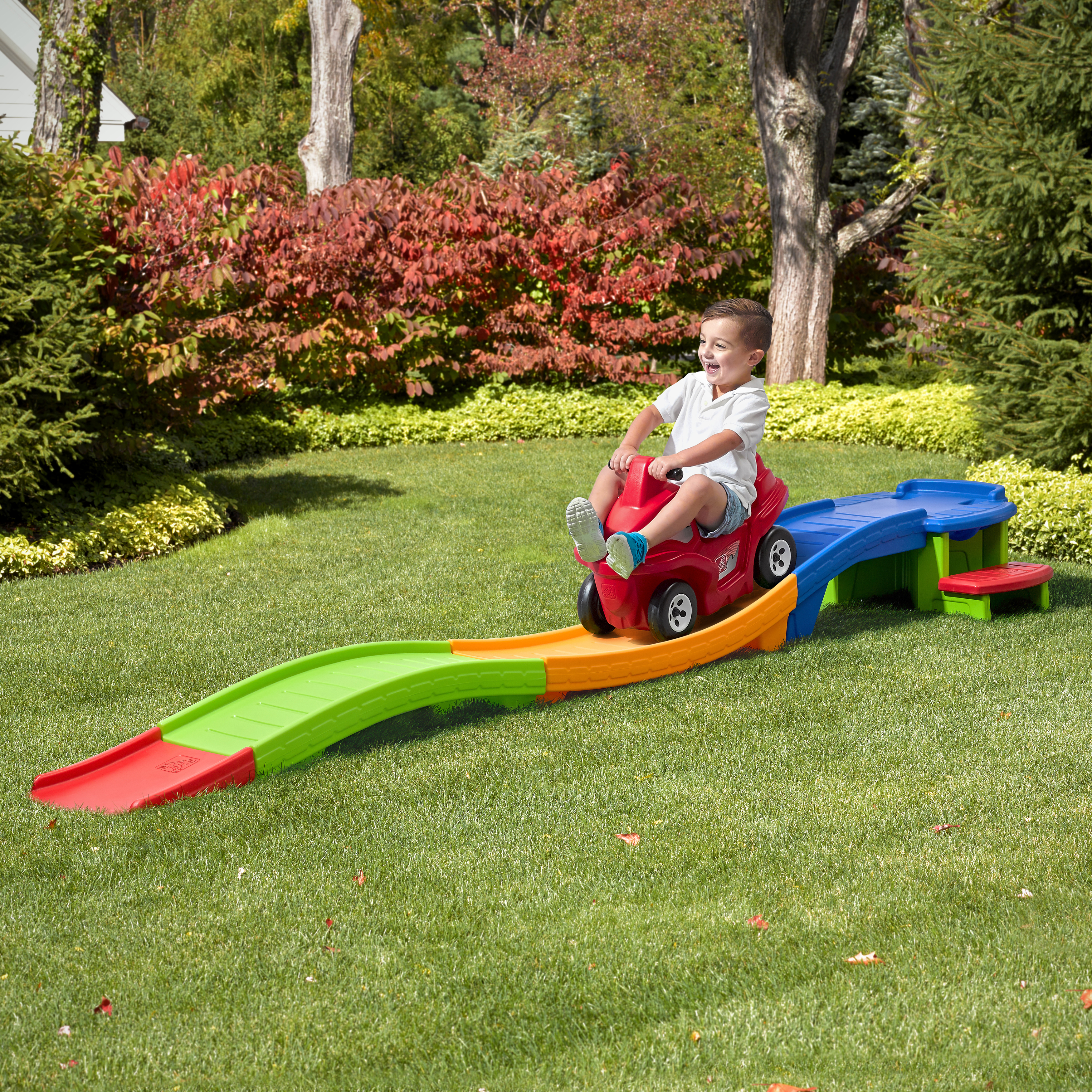 Step2 Up & Down Roller Coaster Rapid Ride & Hide Edition