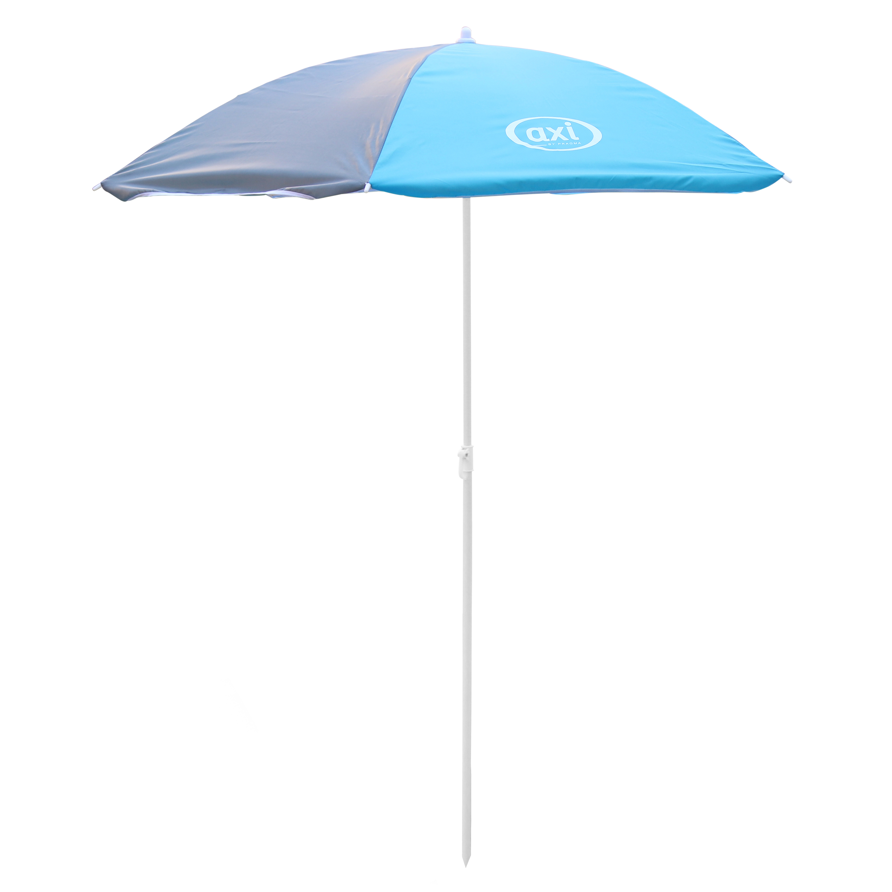 AXI Parasol ?125 cm - Grå/Blå