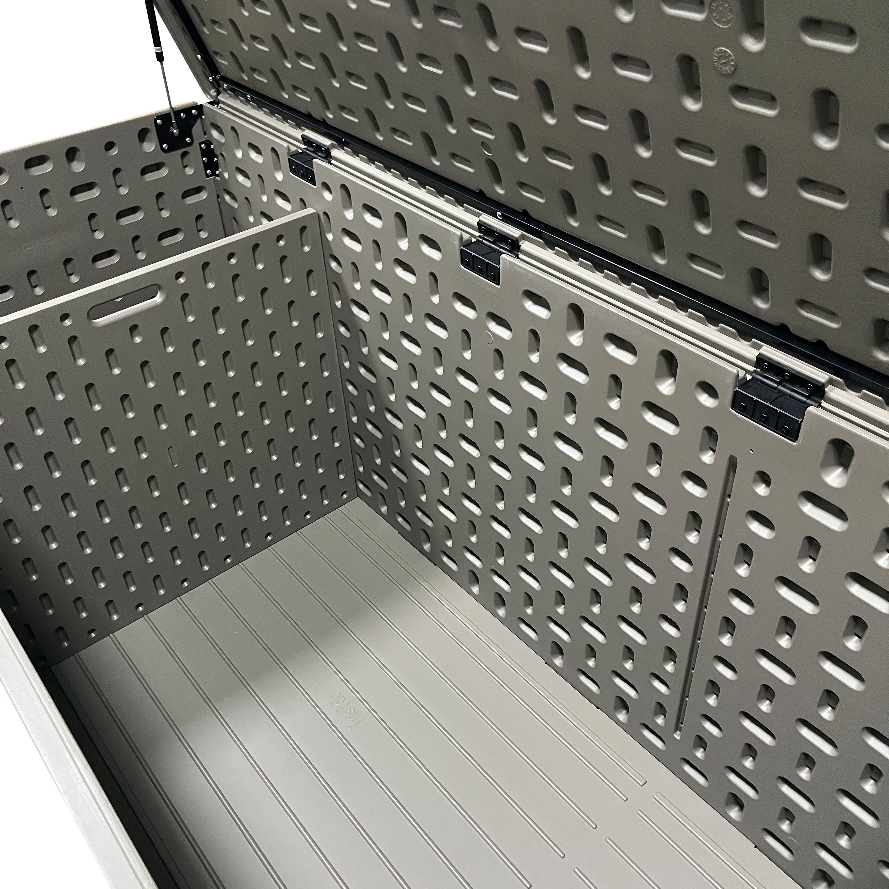 AXI Mike Plastic Storage Box 1000 Brown – 177x82x83cm