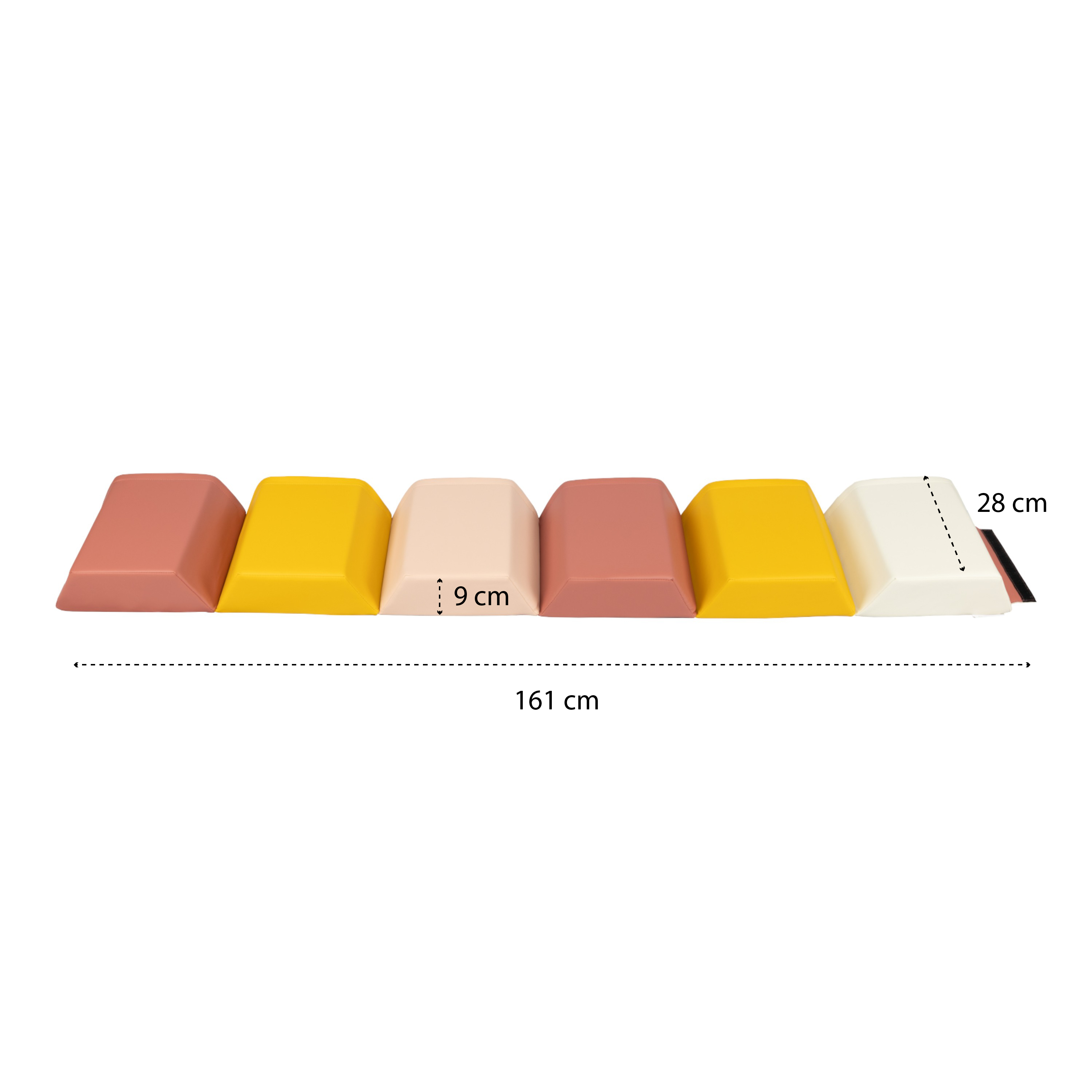 Sunny Iria Foldable Foam Balance Beam – Pink