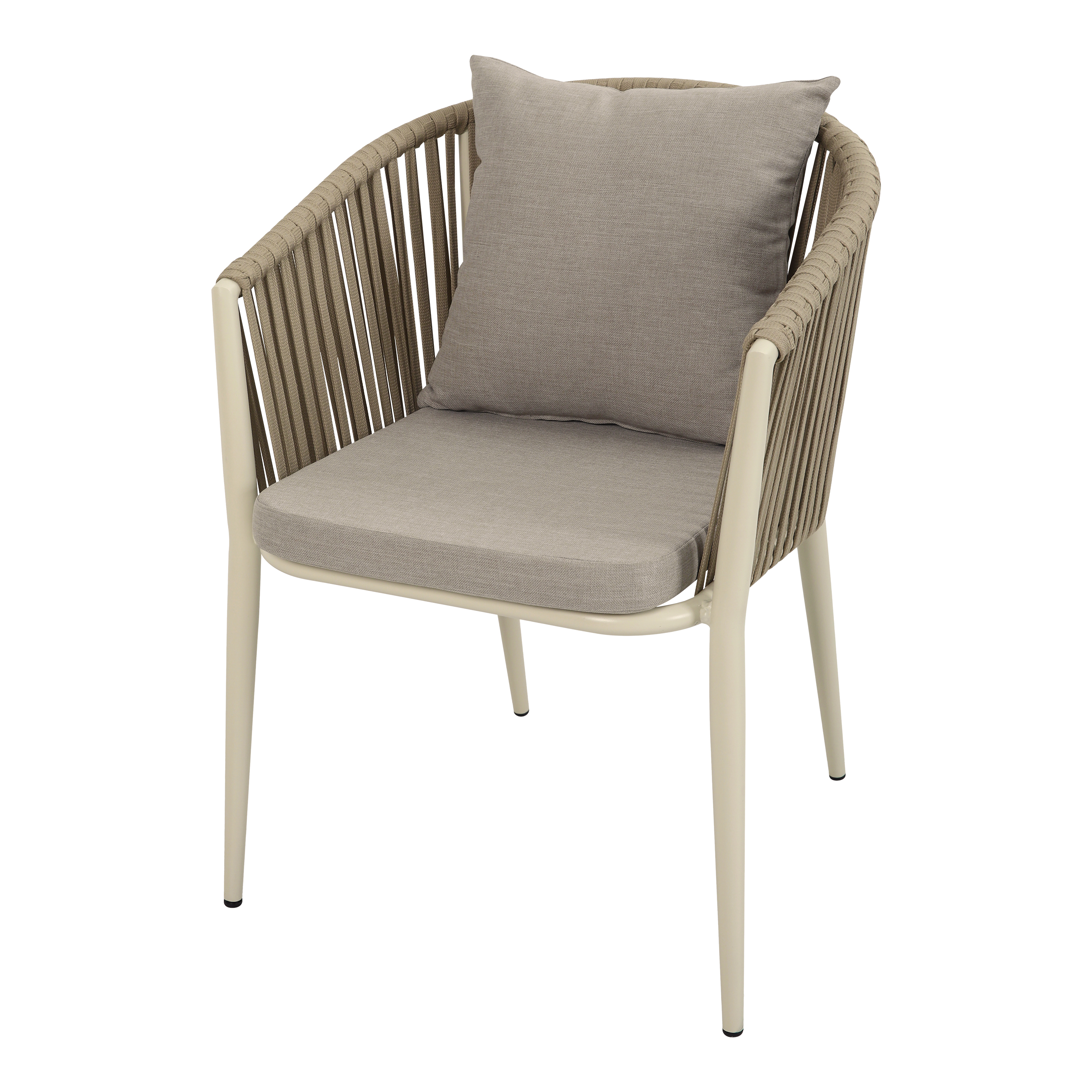 AXI Chay Garden Set with 8 Chairs – Beige with Polywood in Wood Effect-8720365066283 AXI Chay Garden Set with 8 Chairs – Beige with Polywood in Wood Effect