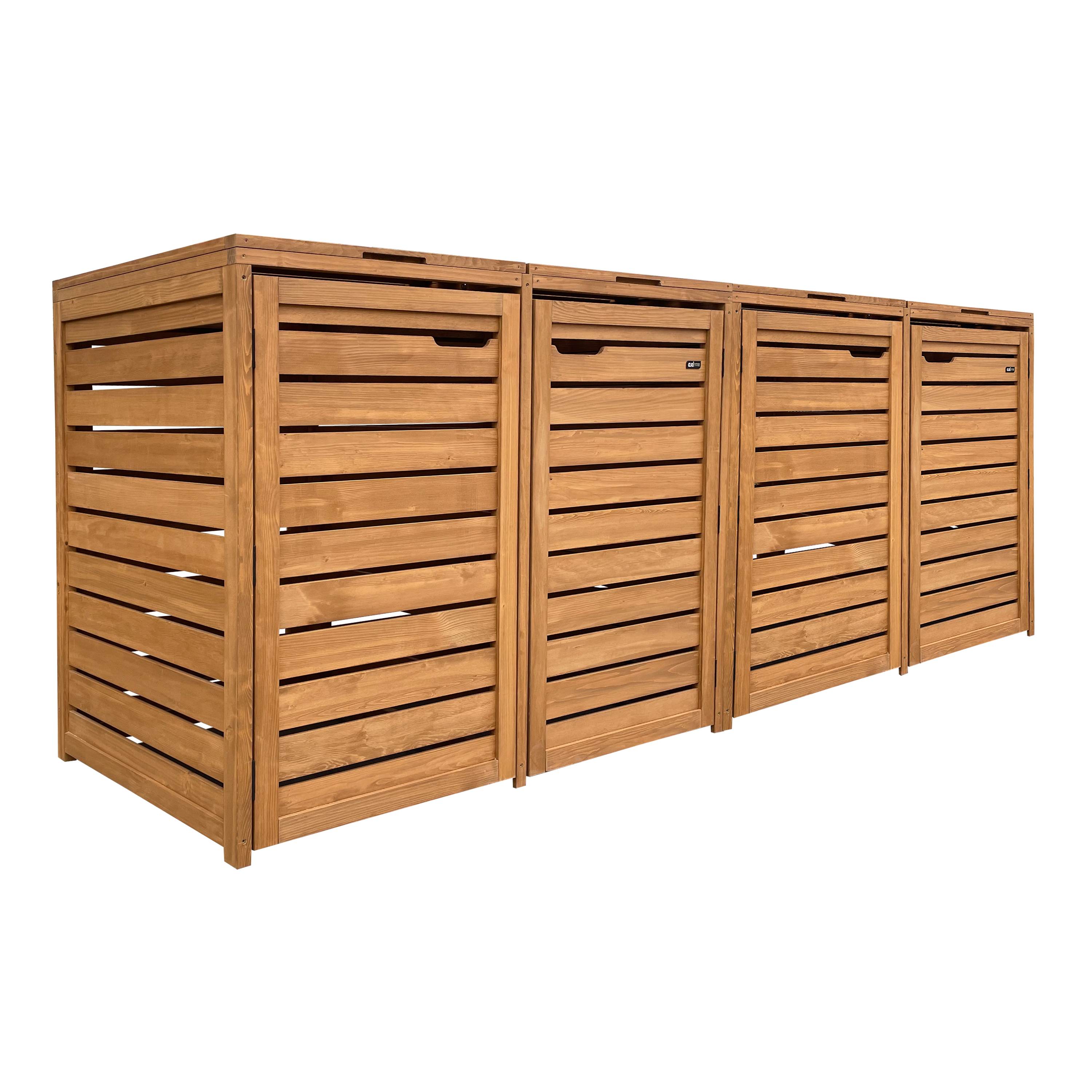 AXI Lex Wooden Bin Storage Brown – 4 bins
