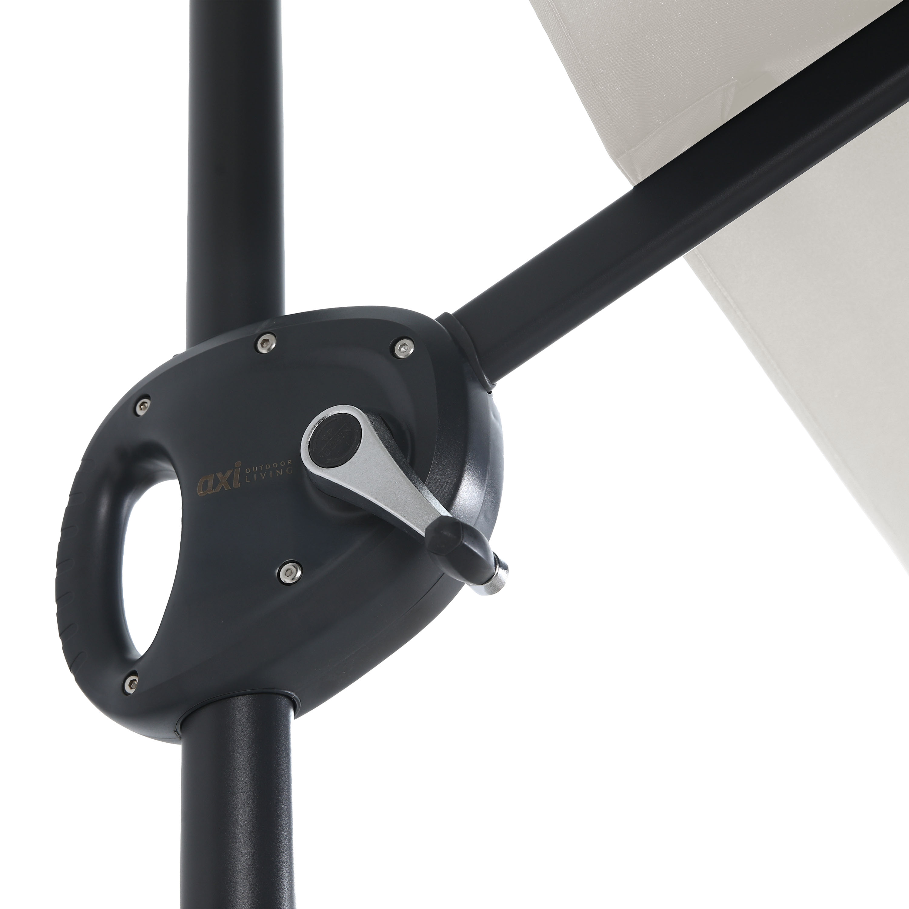 AXI Luma Cantilever Parasol 200x300 cm Anthracite/Beige