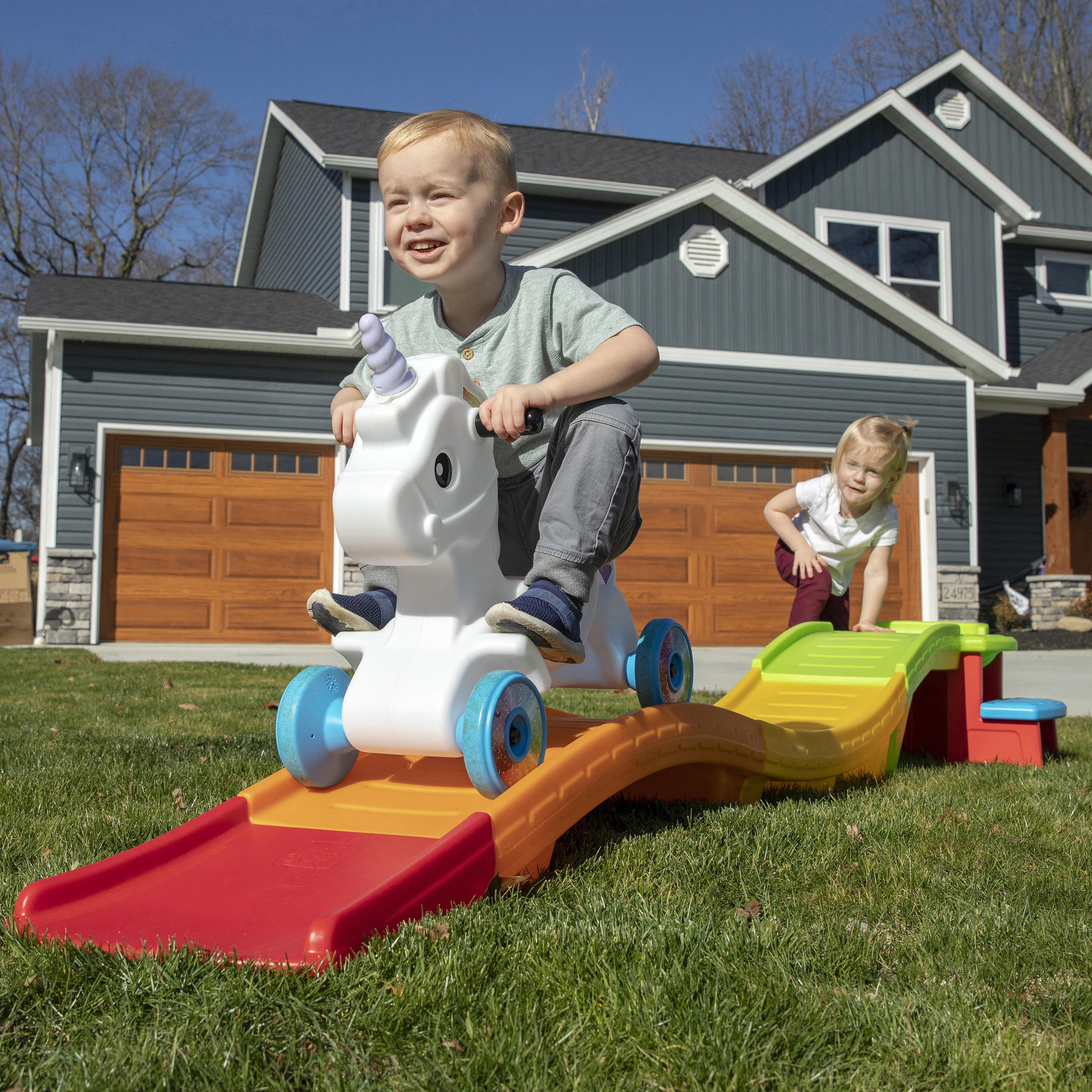 Step2 Unicorn Up & Down Roller Coaster-0733538493791 Step2 Unicorn Up & Down Roller Coaster