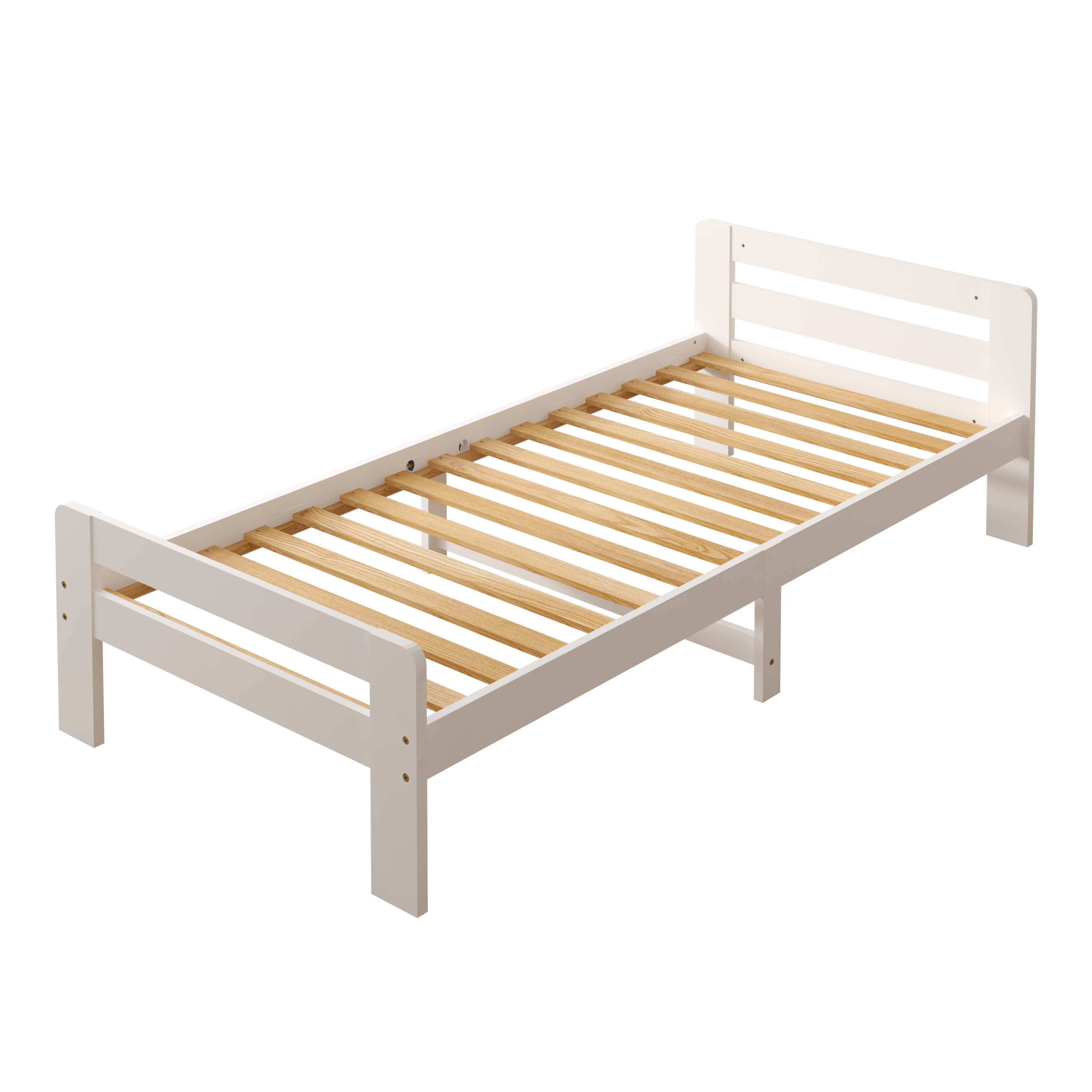 Sunny Olla Kids Bed White – With Mattress-8720365069468 Sunny Olla Kids Bed White – With Mattress