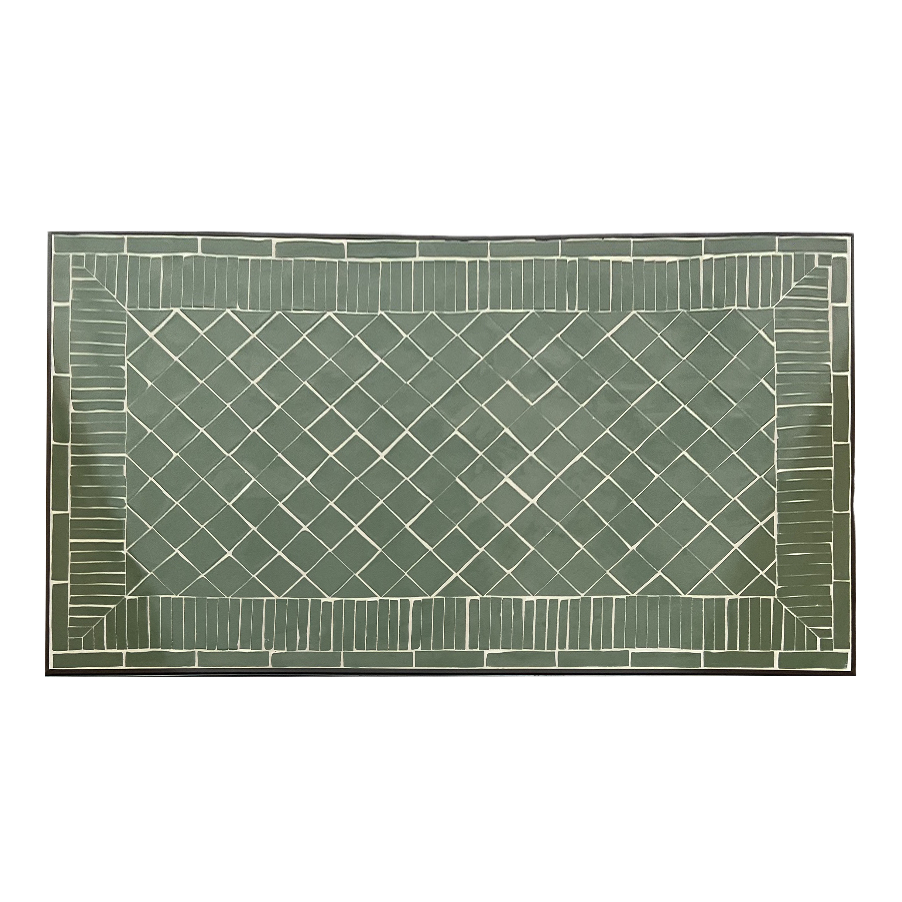 AXI Leonie 5-piece Bistro Set Mosaic - Dark green