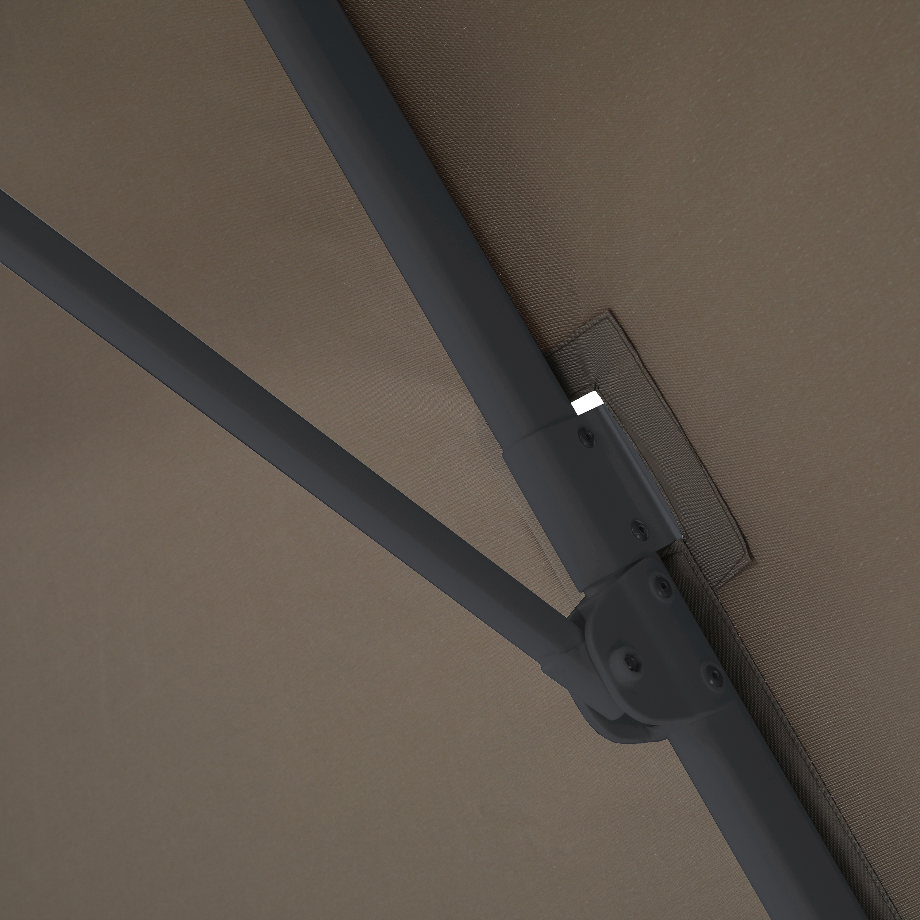 AXI Marisol Floating Parasol Ã˜ 300cm Anthracite/Taupe