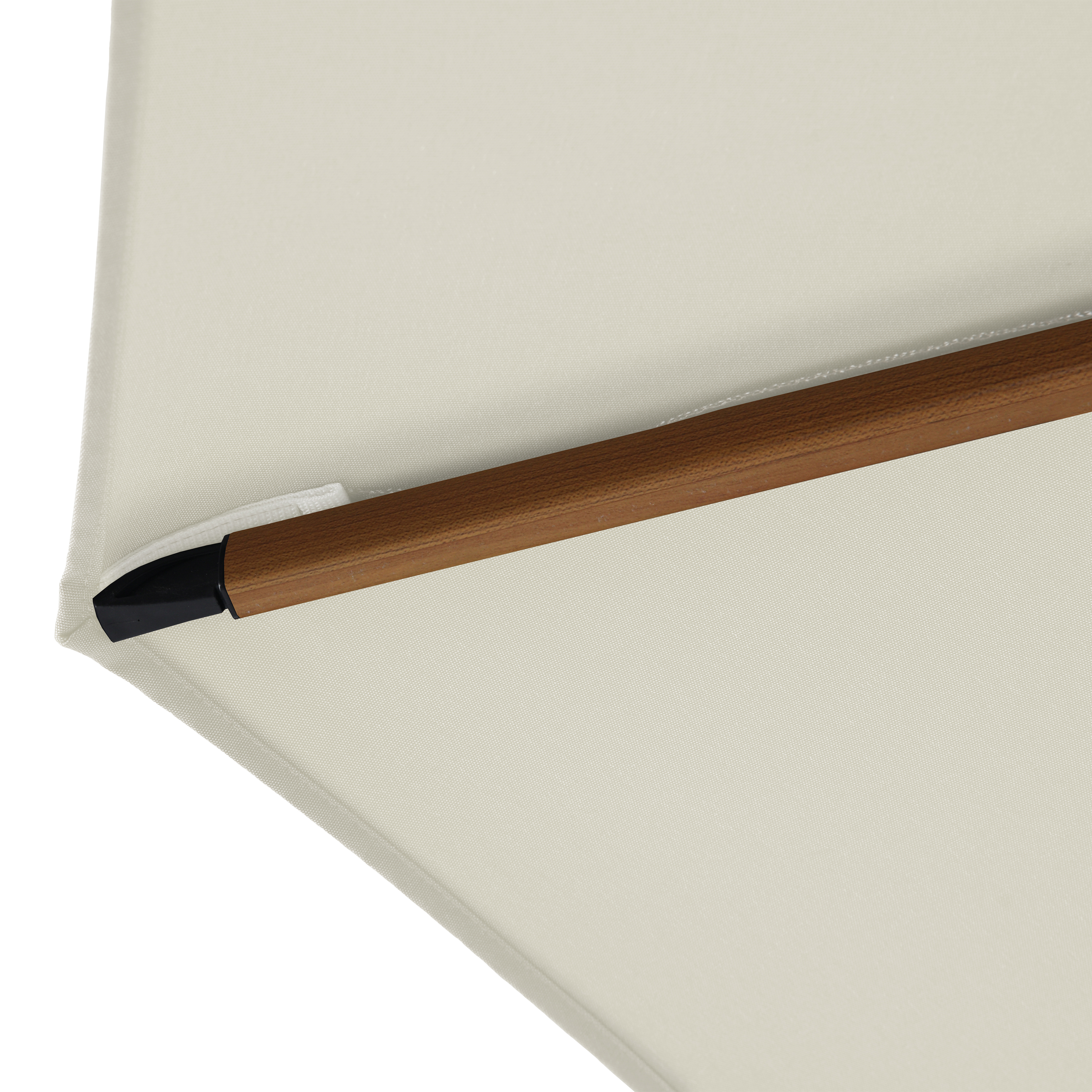 AXI Apollo Premium Cantilever Parasol 300x300cm - Wood-look/Beige-8720365063541 AXI Apollo Premium Cantilever Parasol 300x300cm - Wood-look/Beige