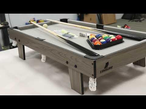 Cougar Poolbord Mini 3 ft Eg/Grå