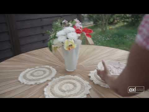 AXI Hani Teak Havetabel Rund Ø 150 cm