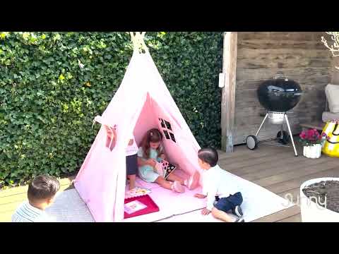 Sunny Alba Tipi Telt - Pastel Pink Sunny Alba Tipi Telt - Pastel Pink